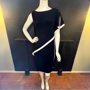 New Lauren Ralph Lauren women’s dress size 8 knee length asymmetric sleeveless